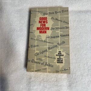 Good News for Modern Man - New Testament Paperback Bible